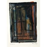 Günther Förg (1952 Füssen - Freiburg i. Br. 2013) – Untitled.Gouache and oil crayon, partly with