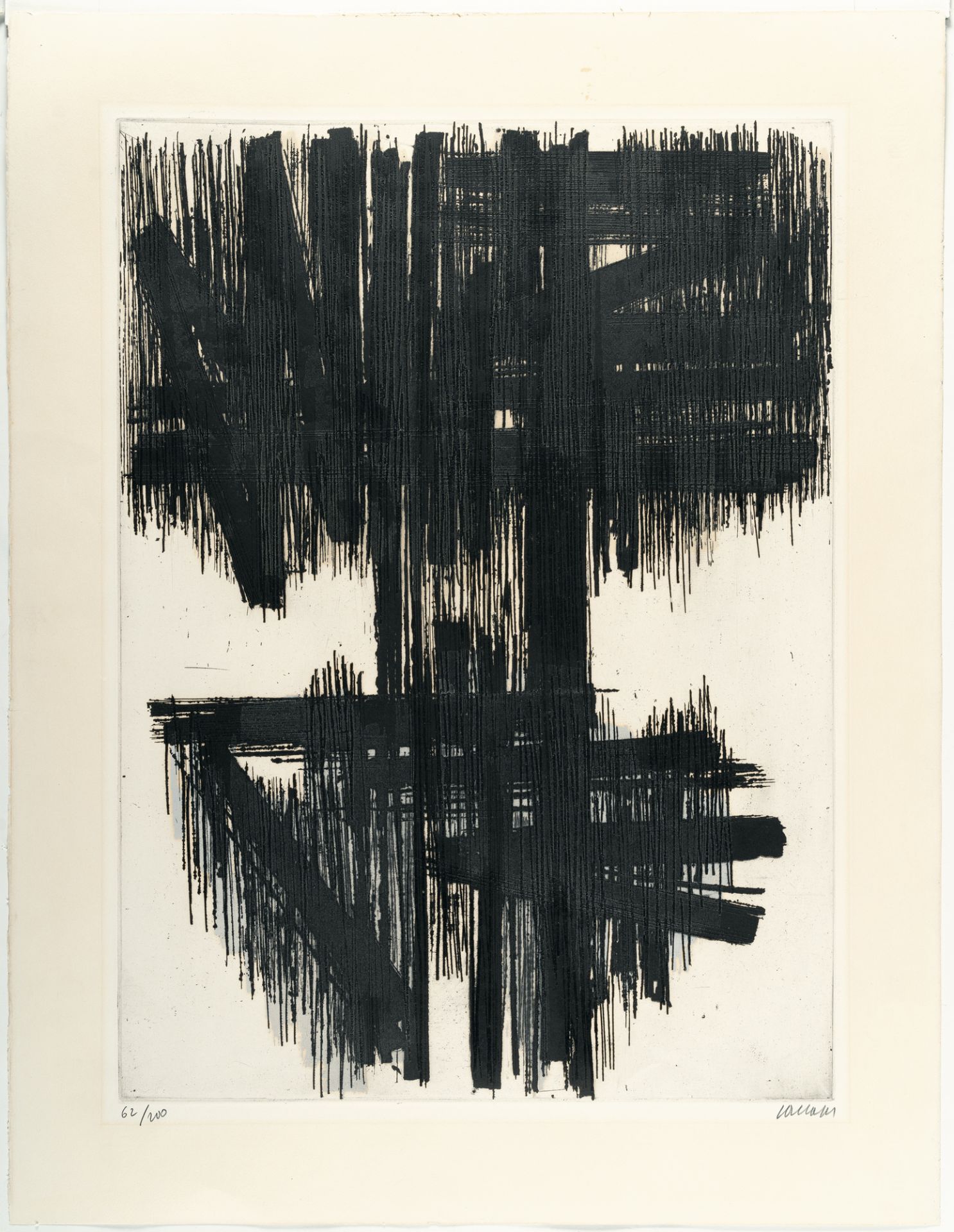 Pierre Soulages (1919 Rodez - Nimes 2022) – Eau-forte VI - Bild 2 aus 4