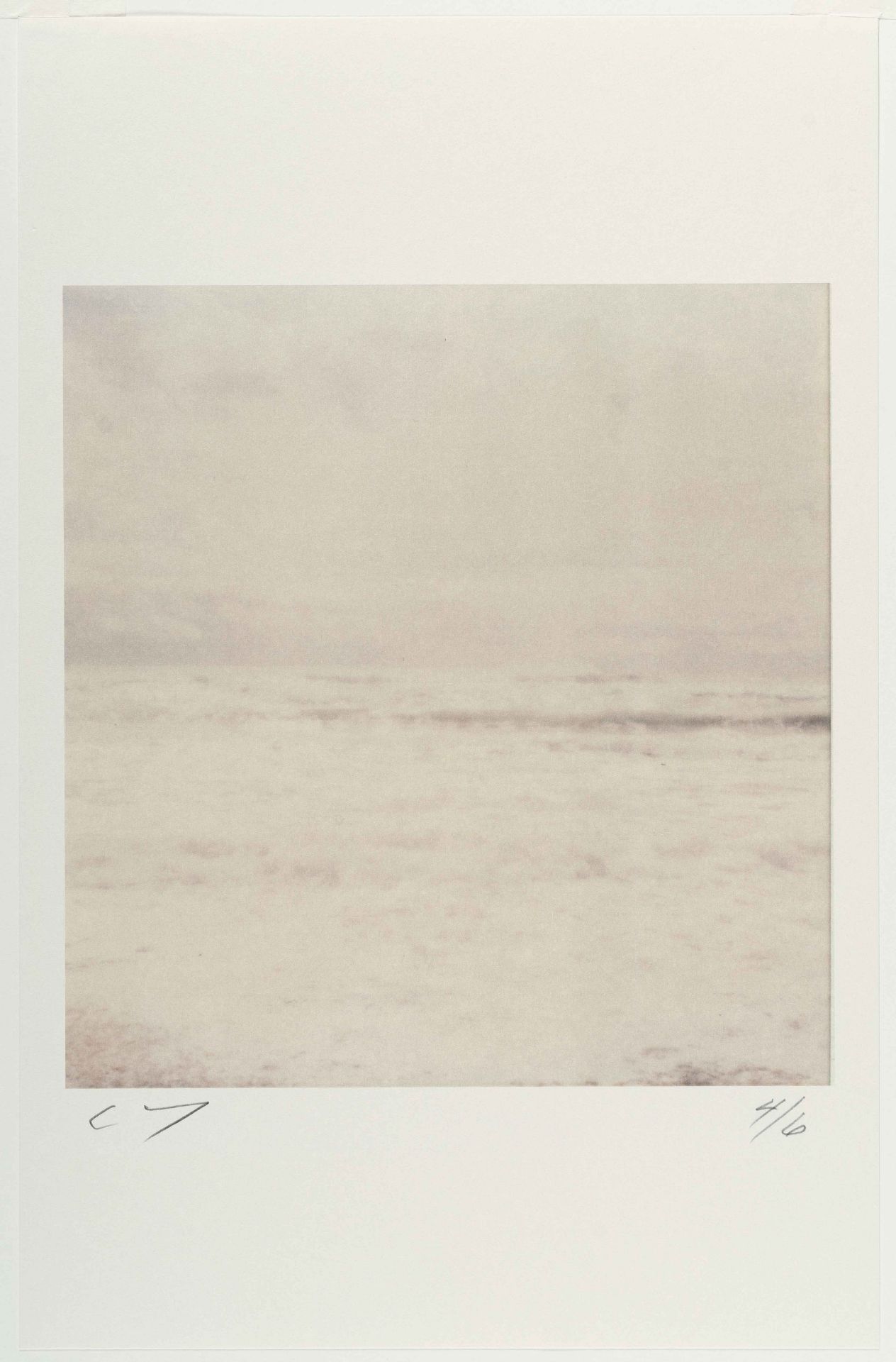 Cy Twombly (1928 Lexington/Virginia - Rom 2011) – Untitled (Miramare).Colour dry-print on machine - Image 2 of 4