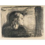 Edvard Munch (1863 Løten - Ekely in Oslo 1944) – Det syke barn I (The sick child I or The sick