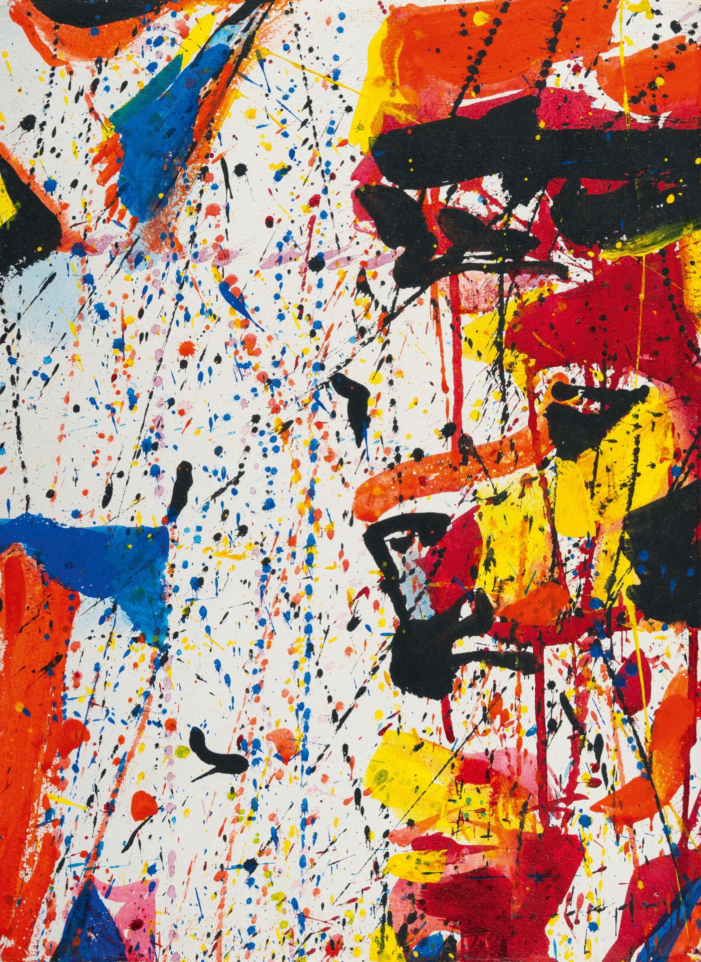 Sam Francis (1923 San Mateo/Kalifornien - Santa Monica 1994) – Untitled (SF59-554)