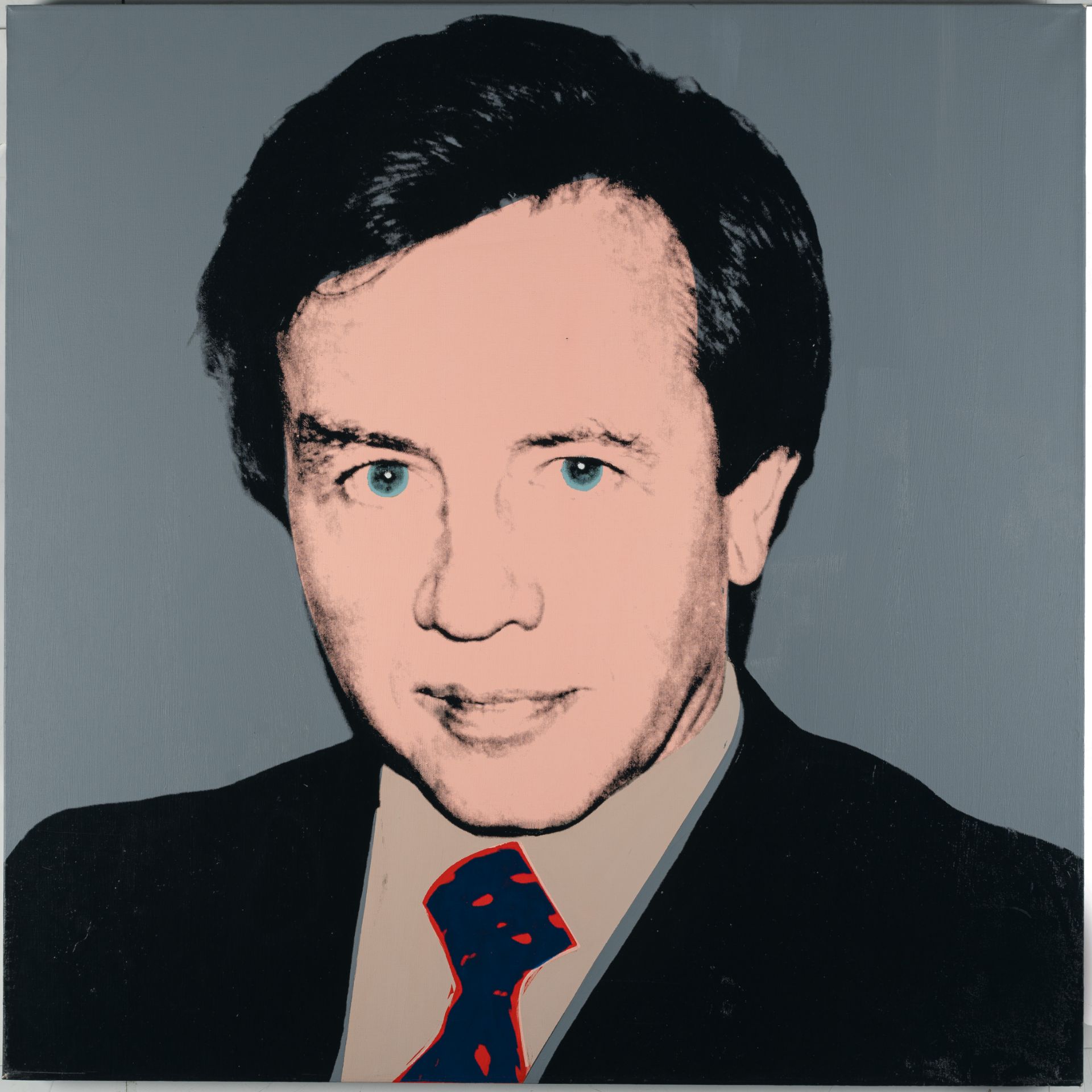 Andy Warhol (1928 Pittsburgh - New York 1987) – Mr K. (Herbert Ferdinand Krüll).Acrylic and - Image 2 of 3