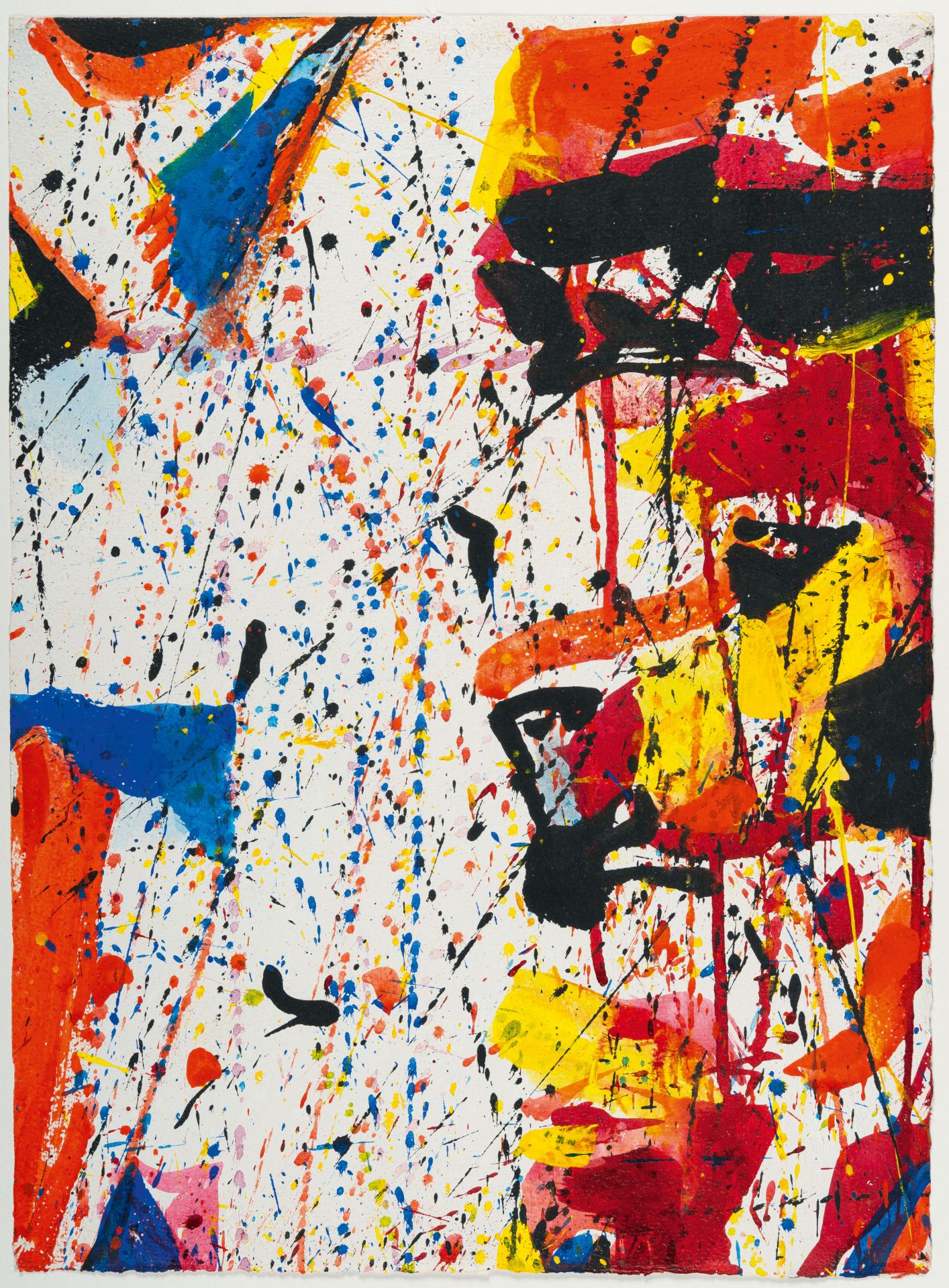 Sam Francis (1923 San Mateo/Kalifornien - Santa Monica 1994) – Untitled (SF59-554) - Bild 2 aus 5