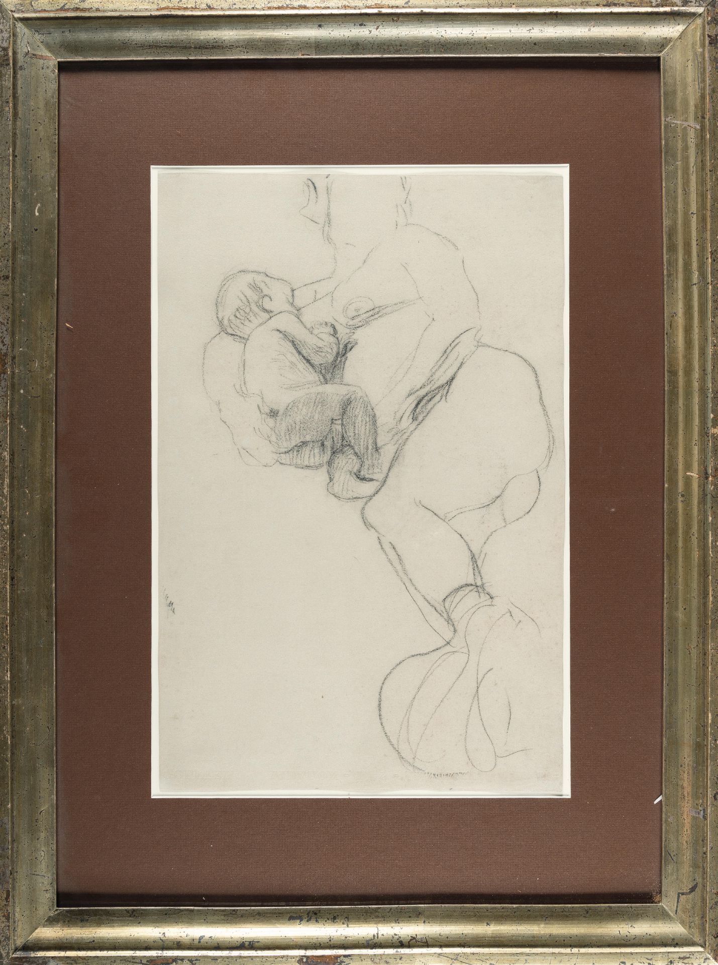 Gustav Klimt (1862 Baumgarten bei Wien - Wien 1918) – An der Brust liegendes Kind - Bild 4 aus 4