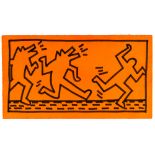 Keith Haring (1958 Reading/Pennsylvania - New York 1990) – Untitled.Acrylic and felt-tip pen on
