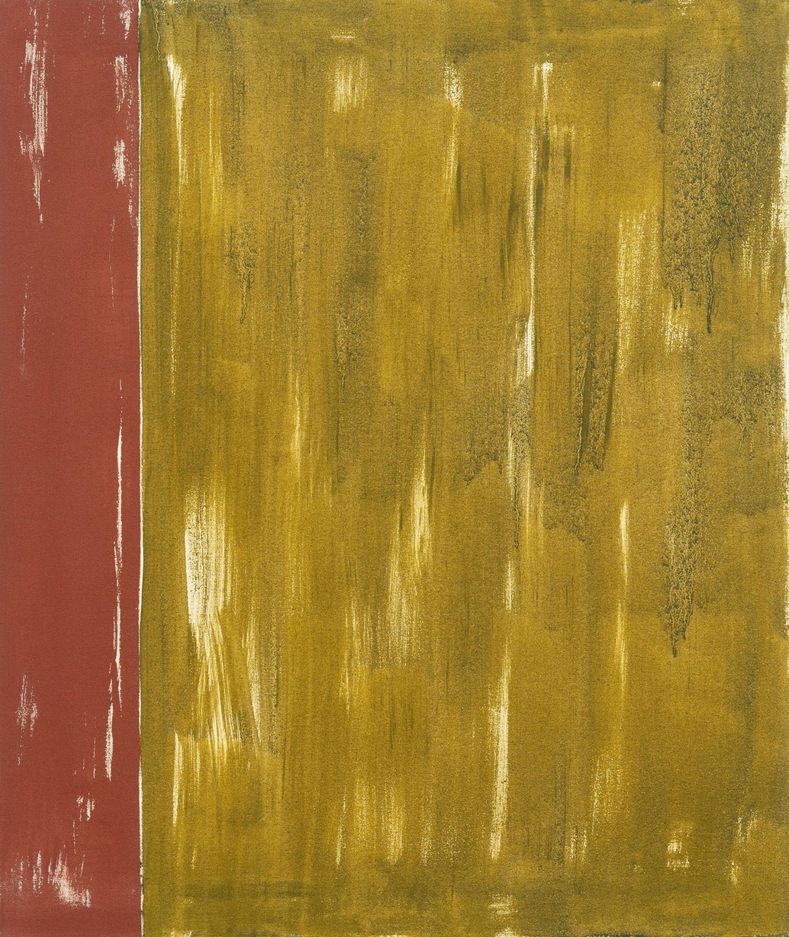Günther Förg (1952 Füssen - Freiburg i. Br. 2013) – Untitled.Acrylic on canvas. (19)95. C. 120 x 100