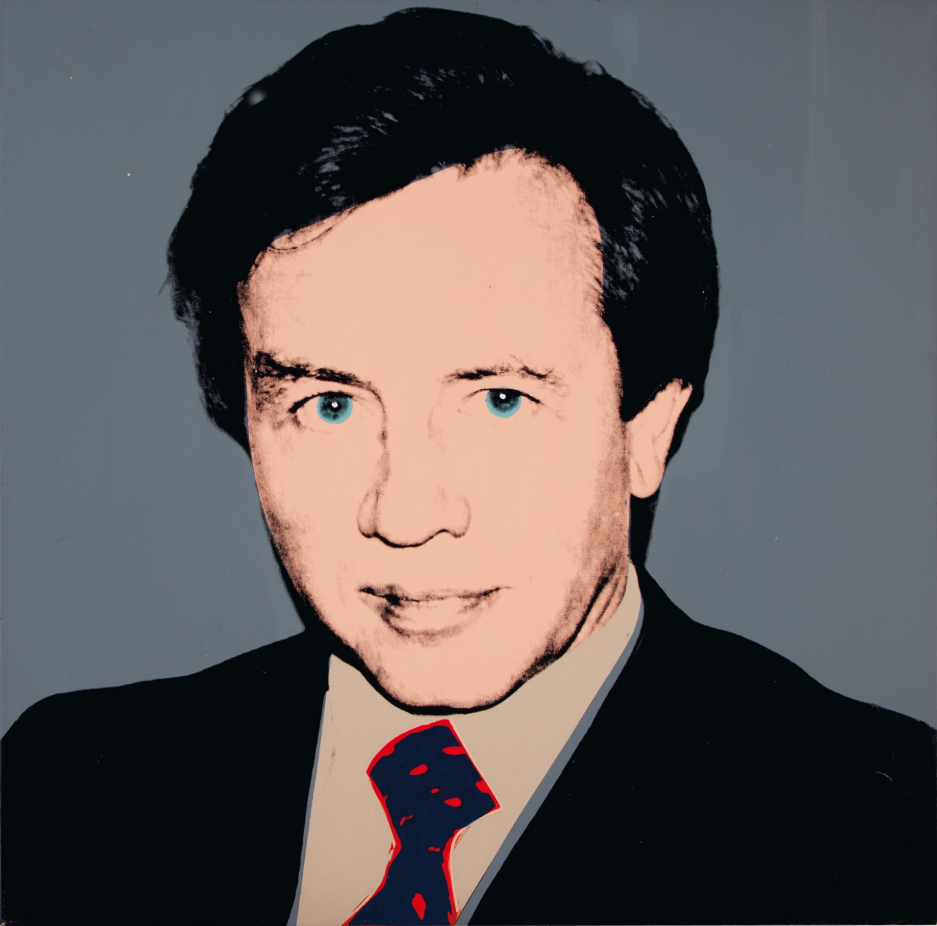 Andy Warhol (1928 Pittsburgh - New York 1987) – Mr K. (Herbert Ferdinand Krüll).Acrylic and
