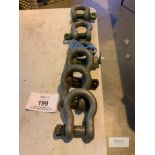 6: 6.5 tonne D shackles