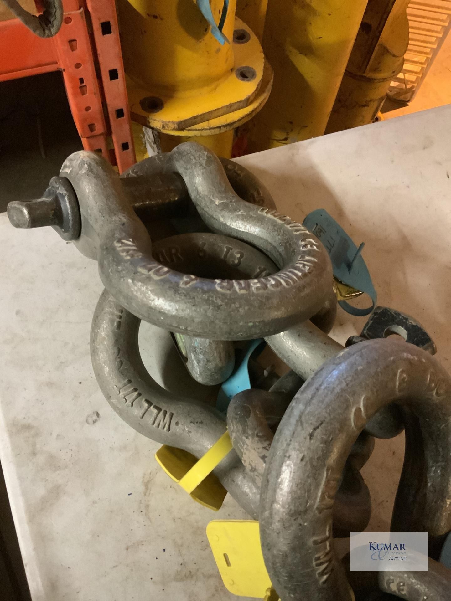 6: 17 tonne D shackles - Image 4 of 5