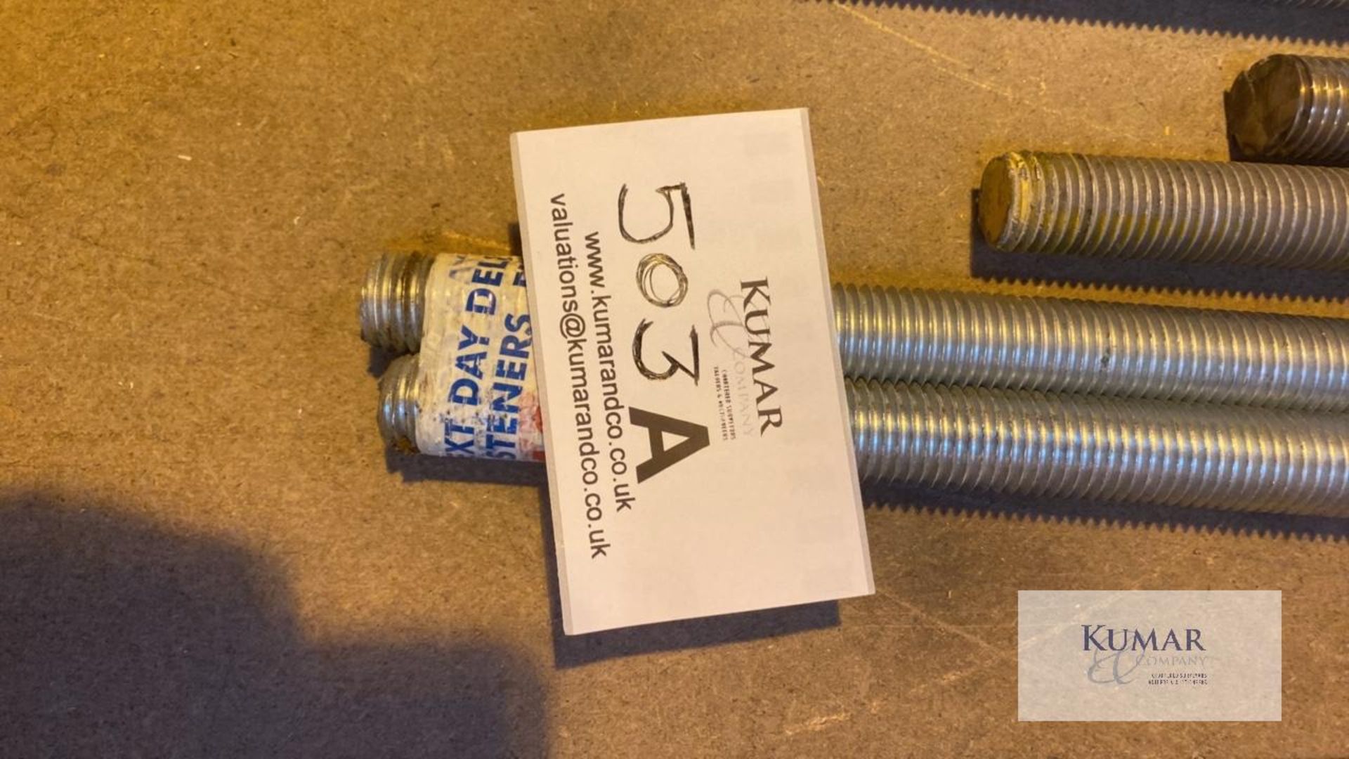 Quantity of Threaded Bar & Nuts