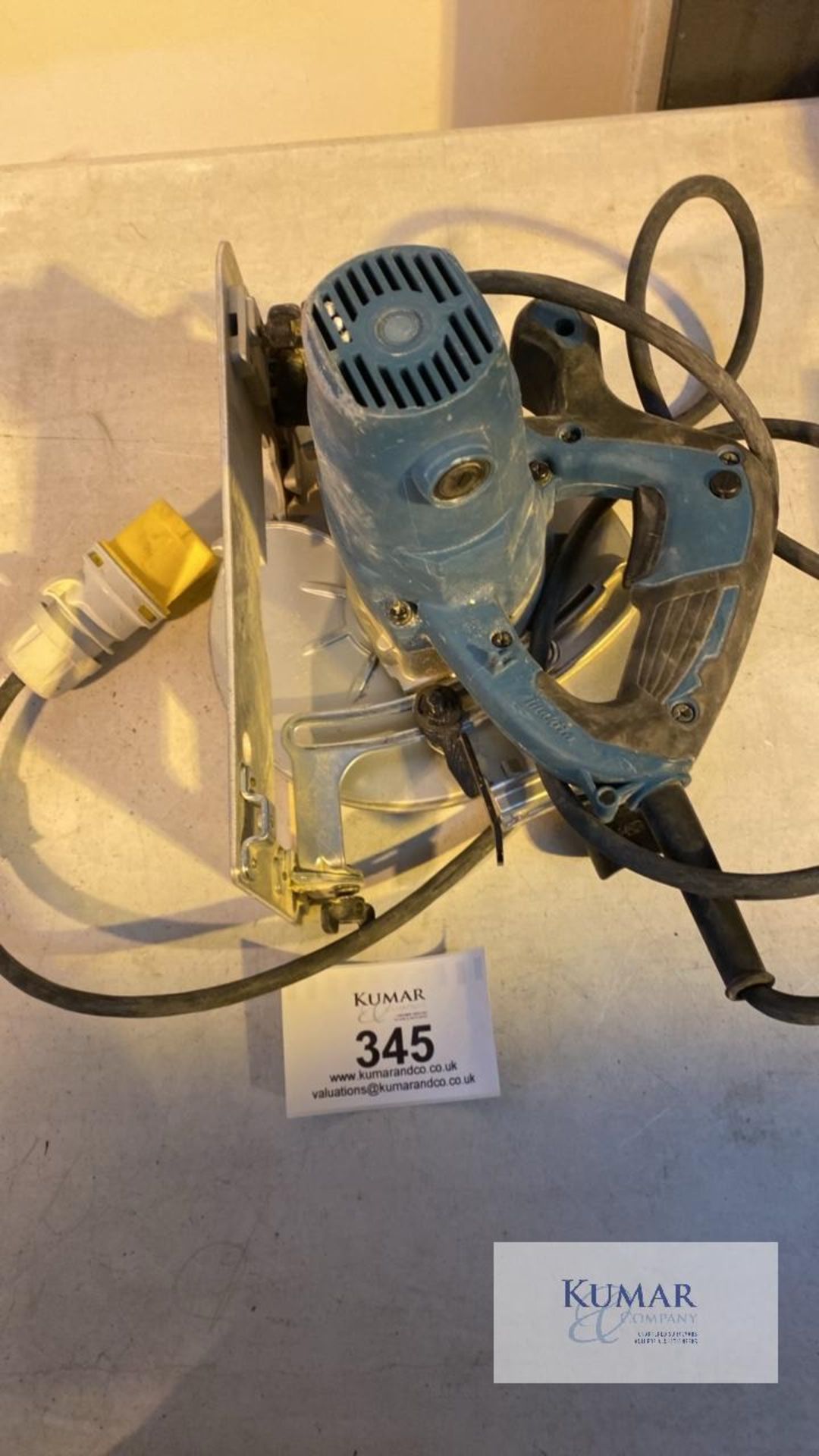 Makita HS7601J 110 Volt Circular Saw, Serial No.383733G (11/2018) in Carry Case - Image 4 of 5