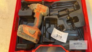 Hilti SIW-22T-A 1/2" Impact Driver with battery and case, Serial No.629131545 (2016) No Charger
