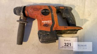 Hilti TE 6-A22, 21.6 Volt Cordless Drill, Serial No.089392, (2018)- No Battery or Charger