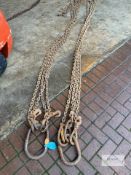2: 4 leg . 4 metre . 4.3 tonne lifting chains