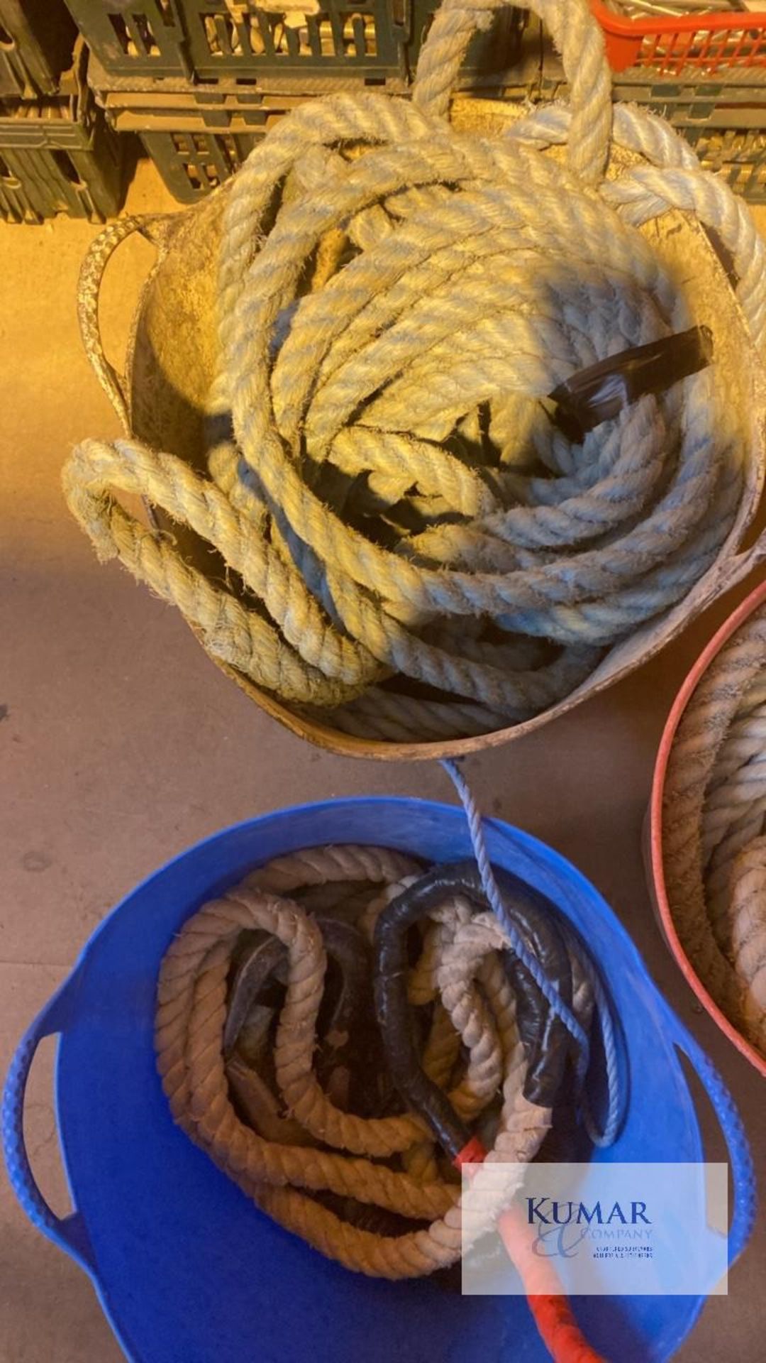 3 buckets of rope - Image 2 of 3