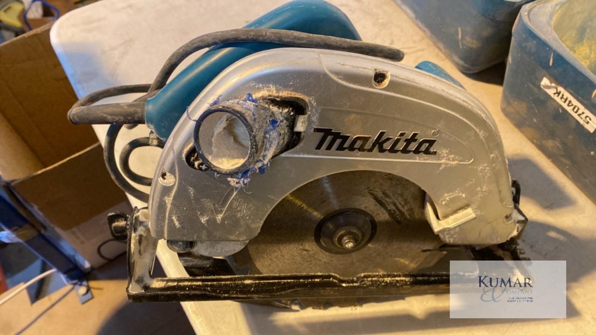 Makita 5704R Saw 110 Volt Circular Saw, Serial No.580322G (2014) 190mm Diameter - Image 4 of 5