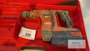 Hilti TE 6-A36 36V SDS Cordless Hammer Drill with Battery & Carry Case, Serial No. 908700333 (