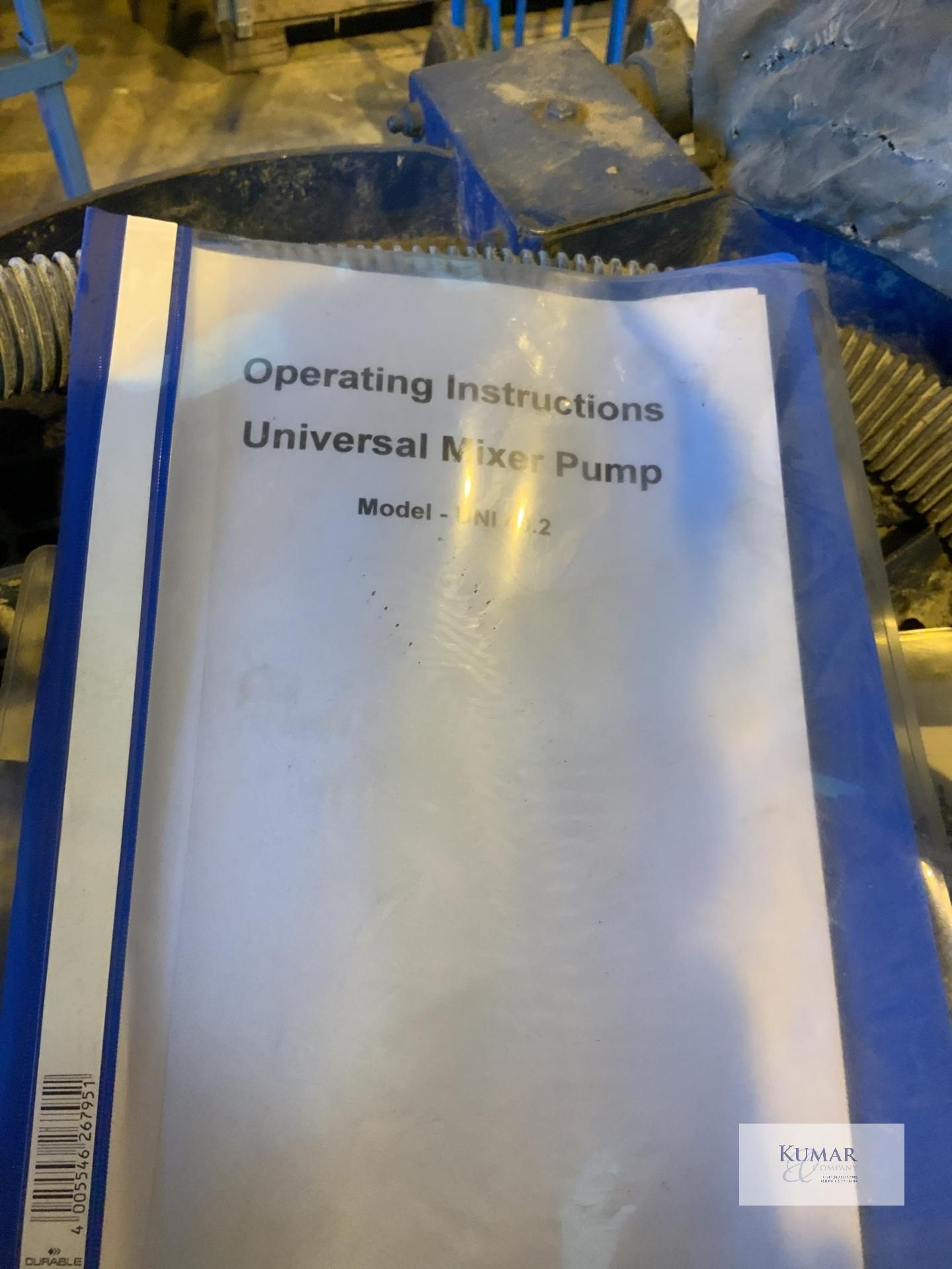 Universal mixer pump Model Uni 40.2 - Image 7 of 8
