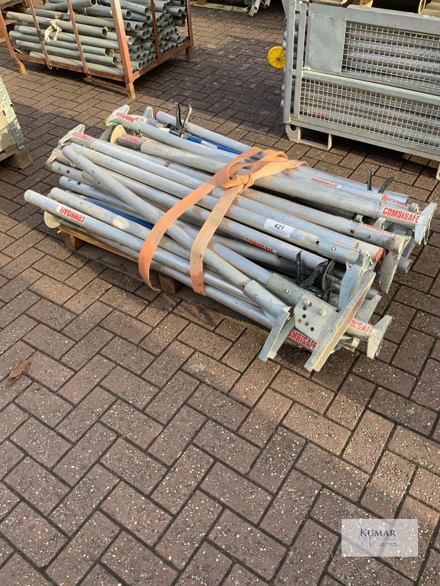 Pallet of CombiSafe Scaffold Poles
