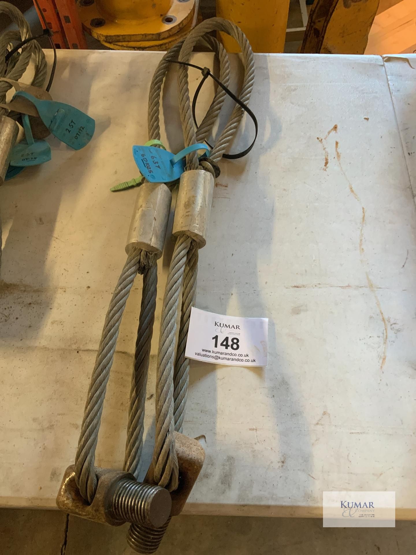 2: 6.3 tonne swivel lifting loops - Image 2 of 5