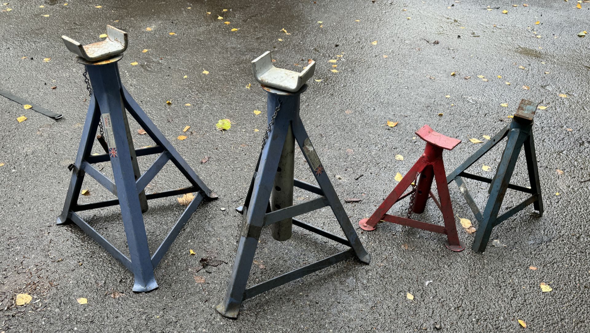 4: Various Axle Stands - Image 5 of 8