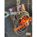 Pallet of Braided Steel Wire Lifting Cables - Mixed SWL Ratings