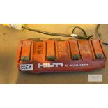 Hilti C4/36-MC4 Multi Bay 110 Volt Battery Charger, Serial No.120390005 (2019)