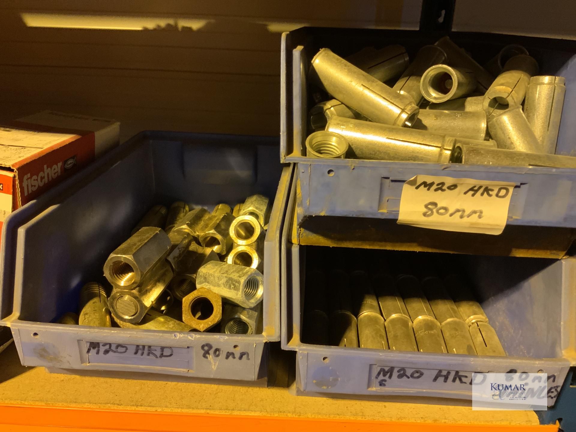 Contents of shelving only containing fixings,,tooling - Image 3 of 11