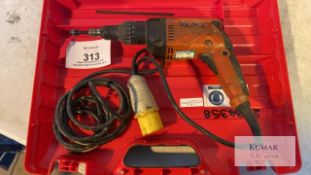 Hilti TE-2A 110 Volt Drill with Carry Case