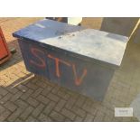 Site safety box on casters with keys