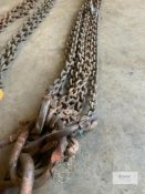 1: 4 leg. 6 metre .6.7 tonne lifting chain