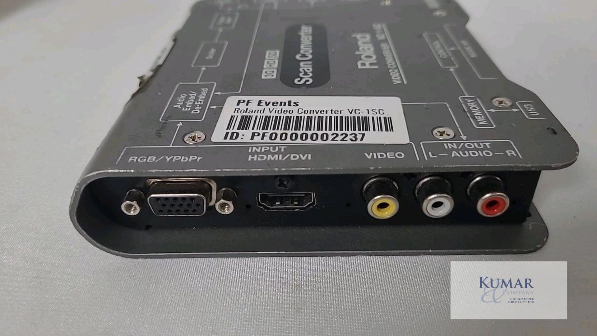 Roland Scan Convertor - SDI/HDMI bi-directional and PSU - Image 4 of 6