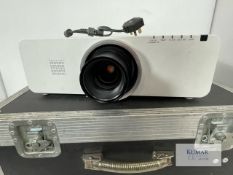 Panasonic EX600 XGA Projector with Panasonic Zoom Lens ET-ELT20 fitted in Flight Case See lots 78a