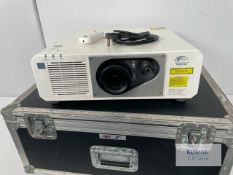 Panasonic PT-RZ570 Projector and Five Star Flight Case.