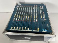 Allen & Heath MixWizard 12.2dx Analogue Mixing Console in Five Star Flight Case - Needs repair.