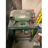 Wolf twin head bench grinder and stand . Model 8750 . Serial number 1035126341 Collection Day –