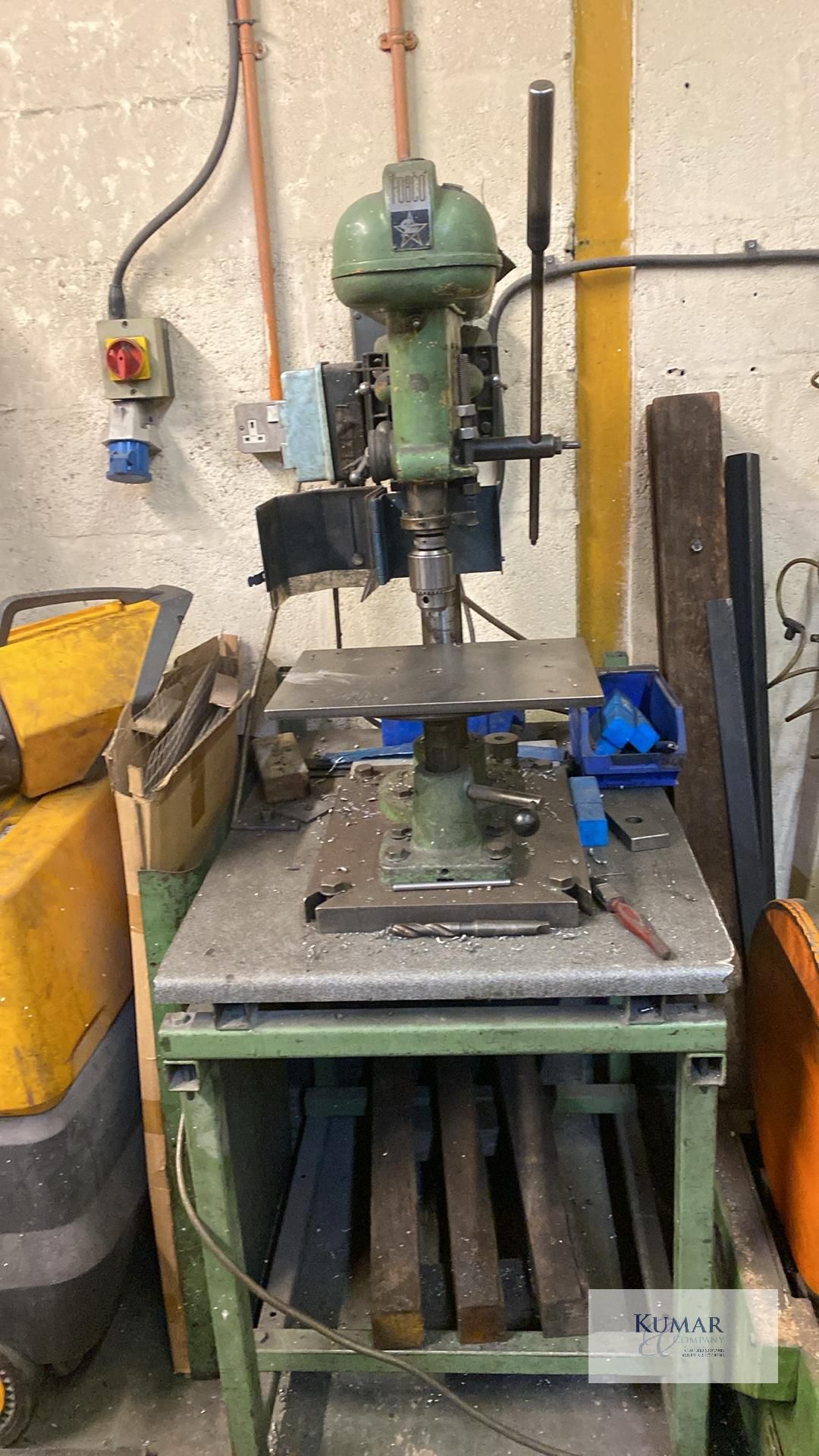 Fobco Star 1/2" Bench Drill Machine No: 27571  Collection Day – Tuesday 27th February Unit 4 Goscote - Image 2 of 4