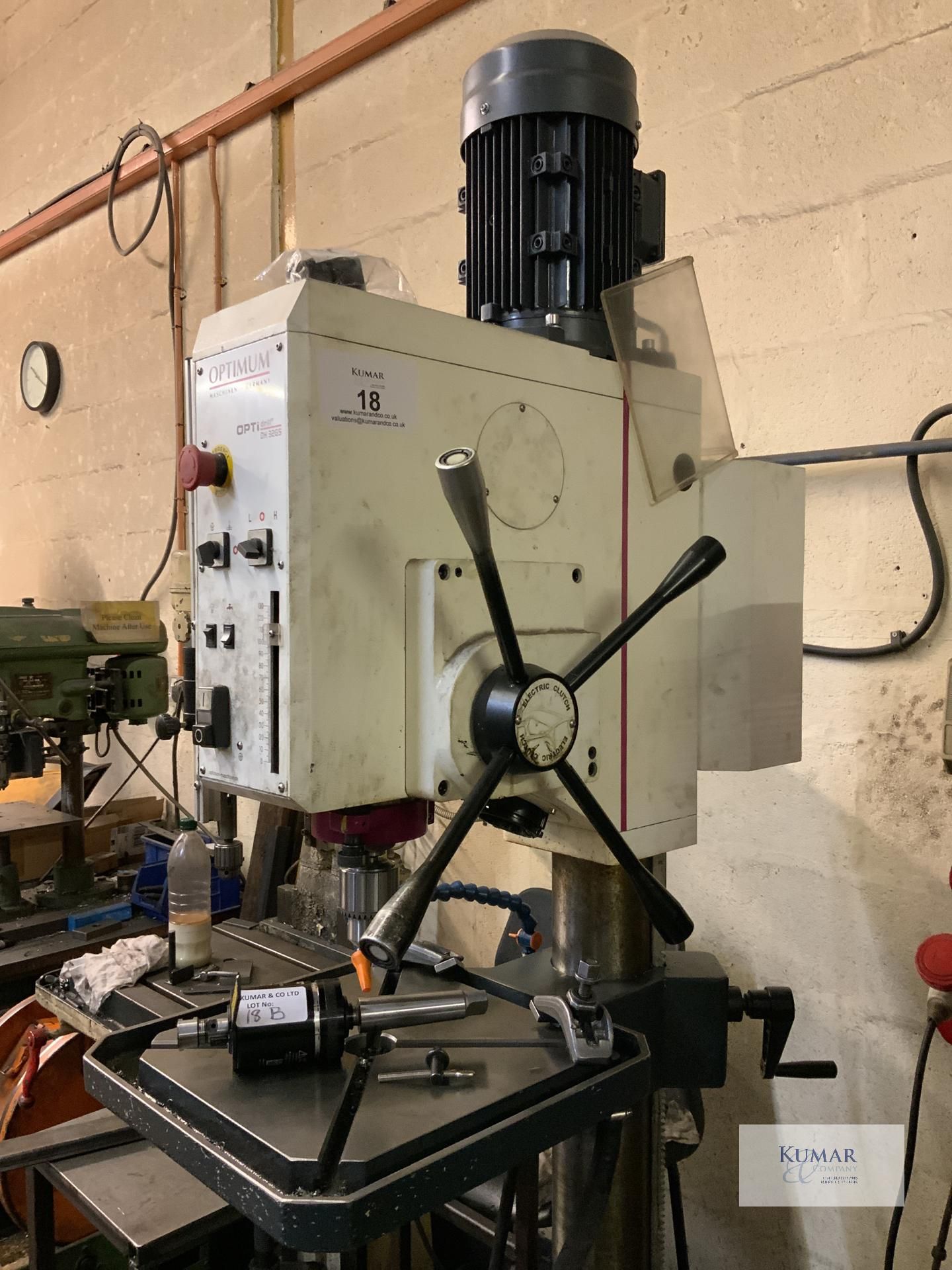 Optimum DH 32 GS, Drilling Machine. Serial No: 3034240 (2019/06) -  Collection Day – Tuesday 27th - Image 2 of 7