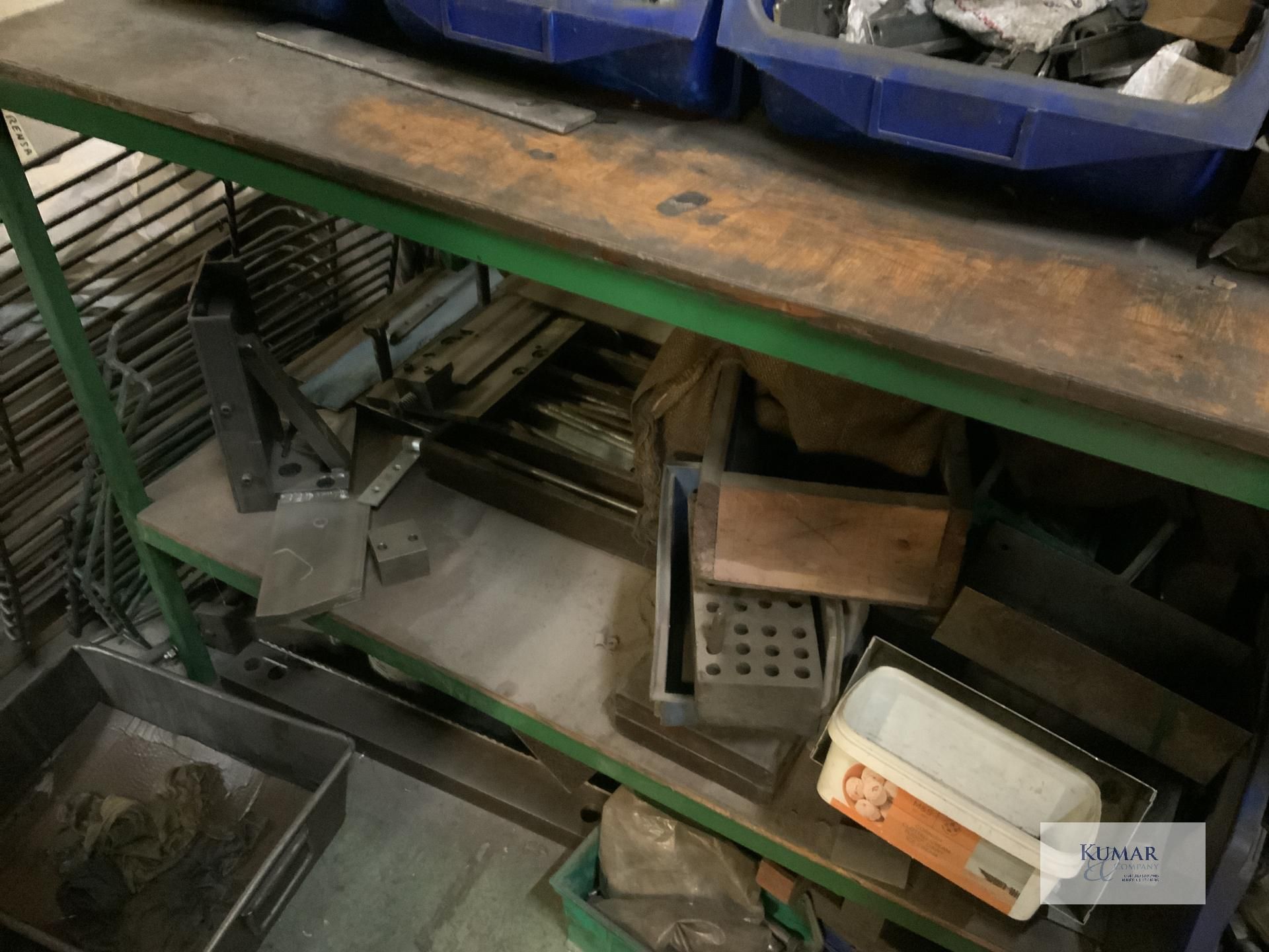 Machine tooling and accessories as imaged including work bench  Collection Day – Tuesday 27th - Image 6 of 11