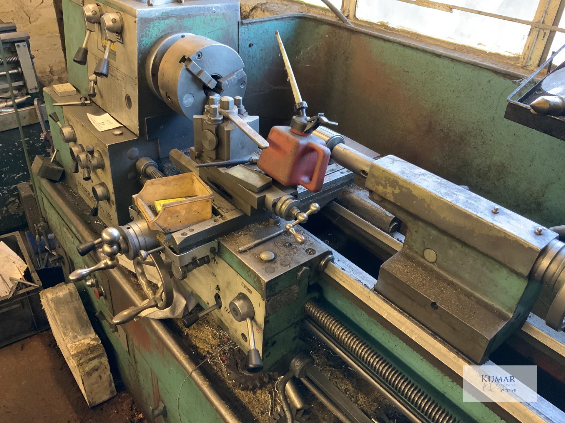 Harrison Lathe As Shown. A £150 + VAT Lift Out Charge will Apply to this Lot which will be - Image 8 of 9