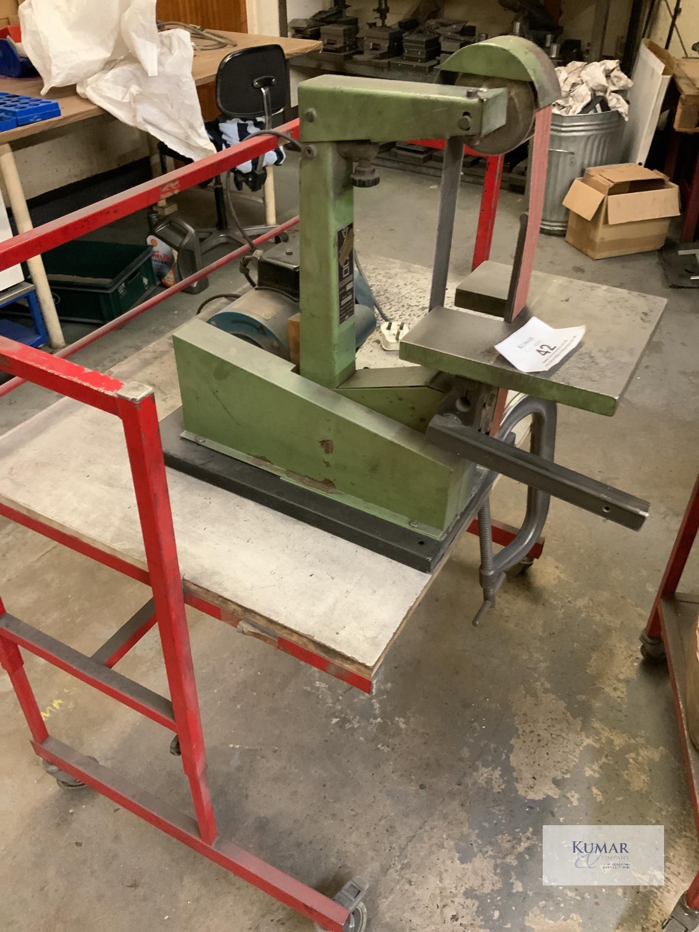 Flexiband vertical belt sander . Model 2 B . Serial number 14396  Collection Day – Tuesday 27th - Image 3 of 5