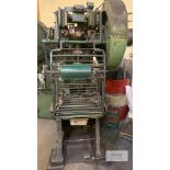 Sweeney & BlockSide No. 9 Inclinable C Frame Press. Approx 30 Tonne (Please note- Buyer is