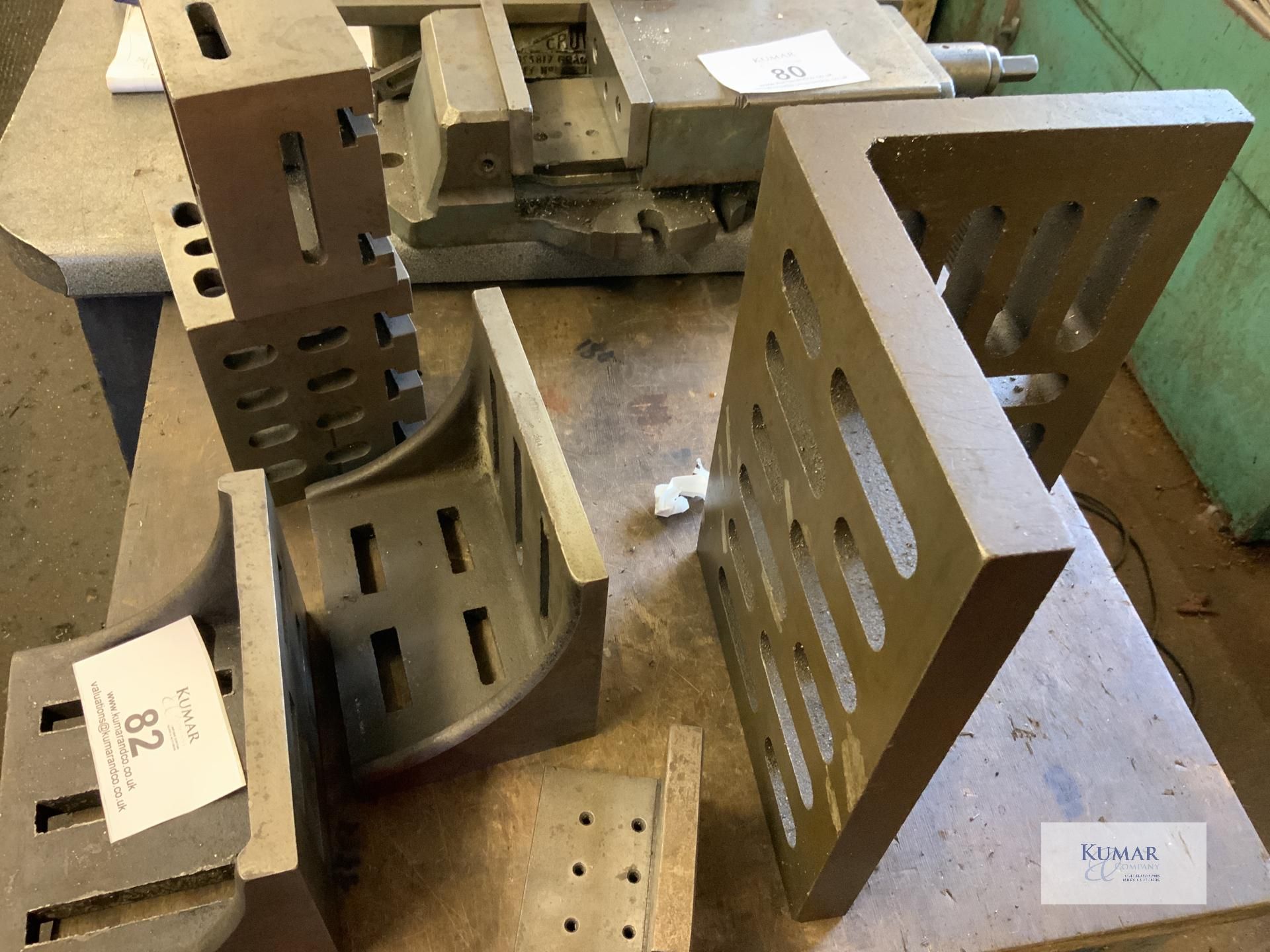 6: machine blocks and angle plates Collection Day – Tuesday 27th February Old Birchills Wharf, Old - Image 4 of 4