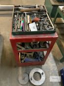 Tool trolley including tools -  Collection Day – Tuesday 27th February Unit 4 Goscote Industrial