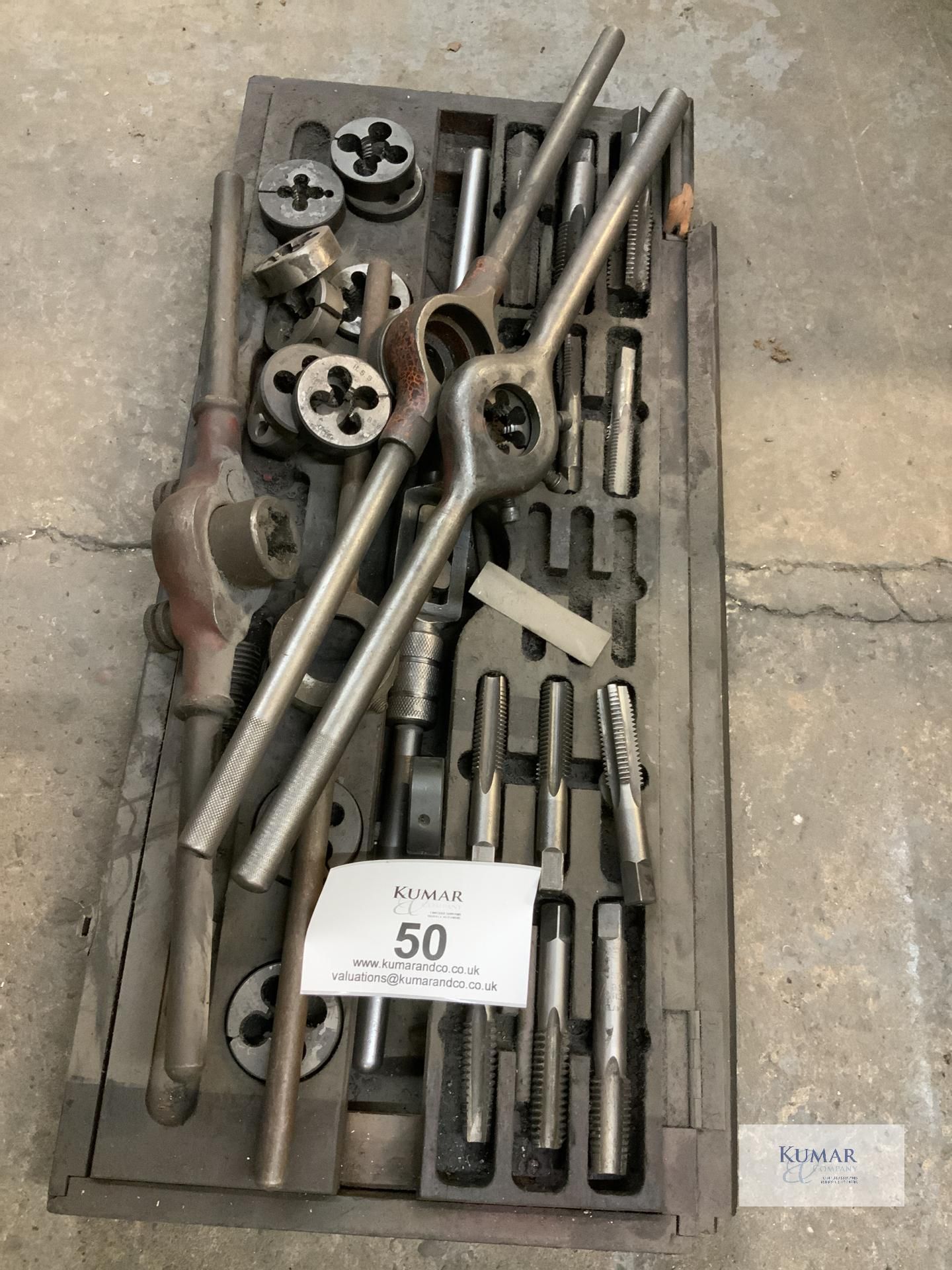 Tap and die set  Collection Day – Tuesday 27th February Unit 4 Goscote Industrial Estate, Slacky