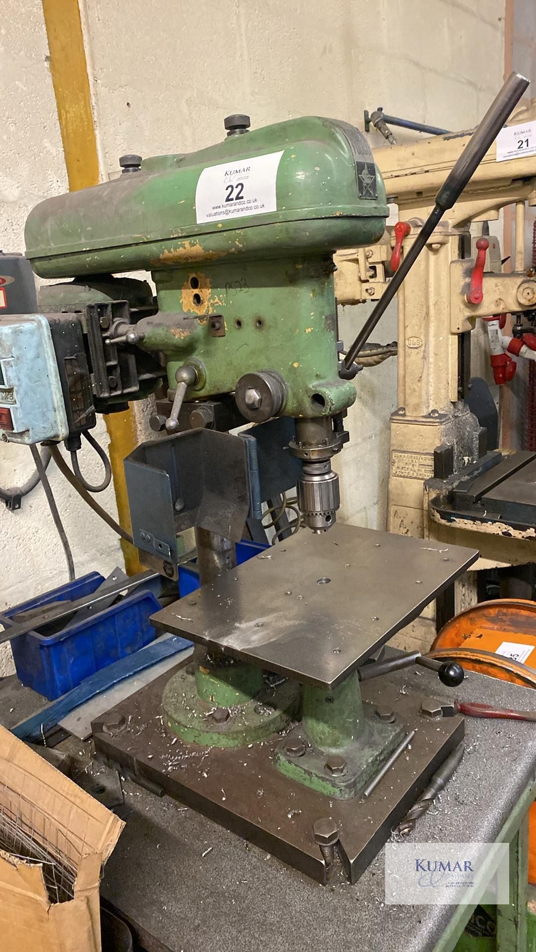 Fobco Star 1/2" Bench Drill Machine No: 27571  Collection Day – Tuesday 27th February Unit 4 Goscote