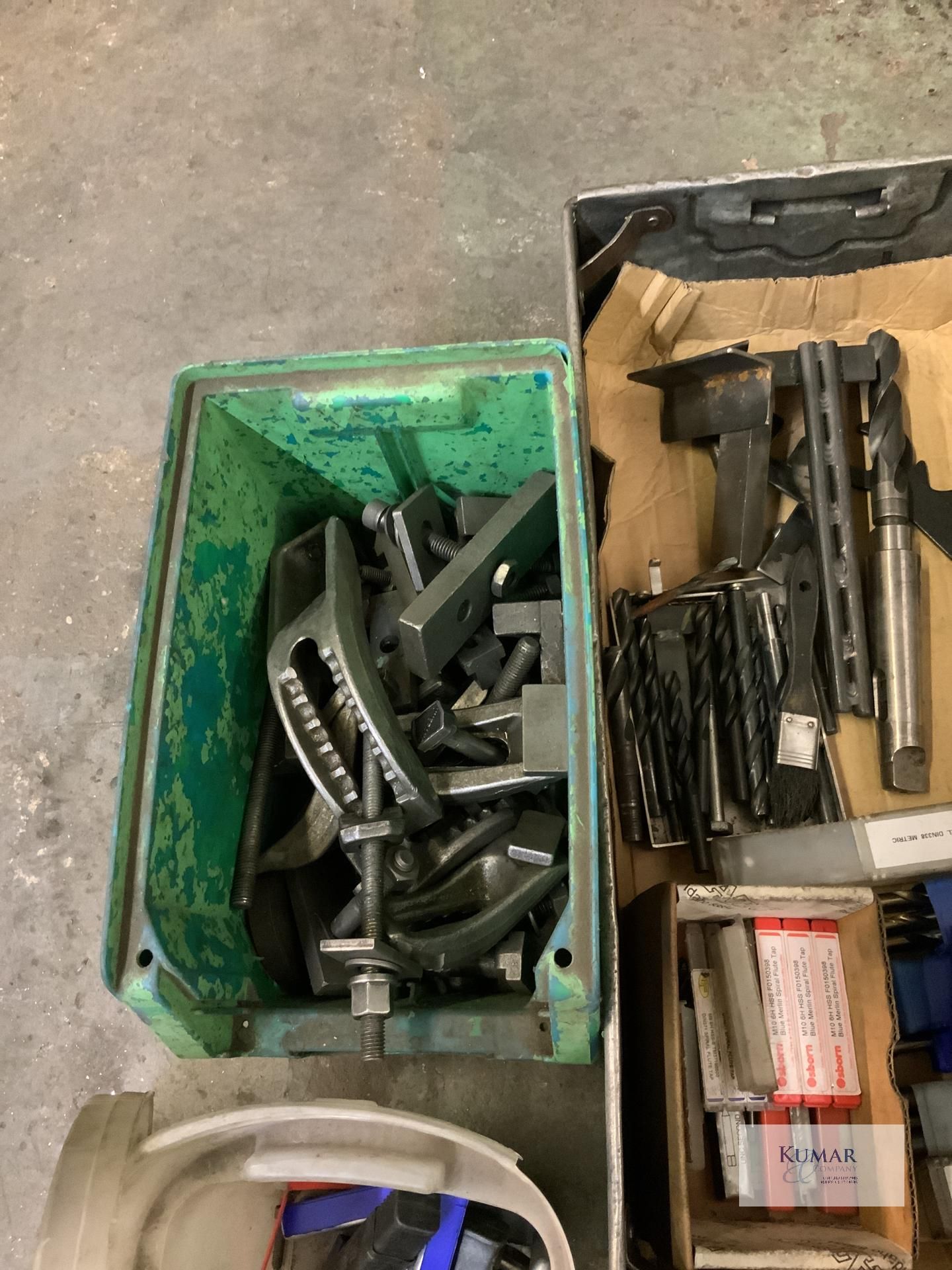 Assorted tool , drills taps clamps  Collection Day – Tuesday 27th February Unit 4 Goscote Industrial - Image 4 of 6