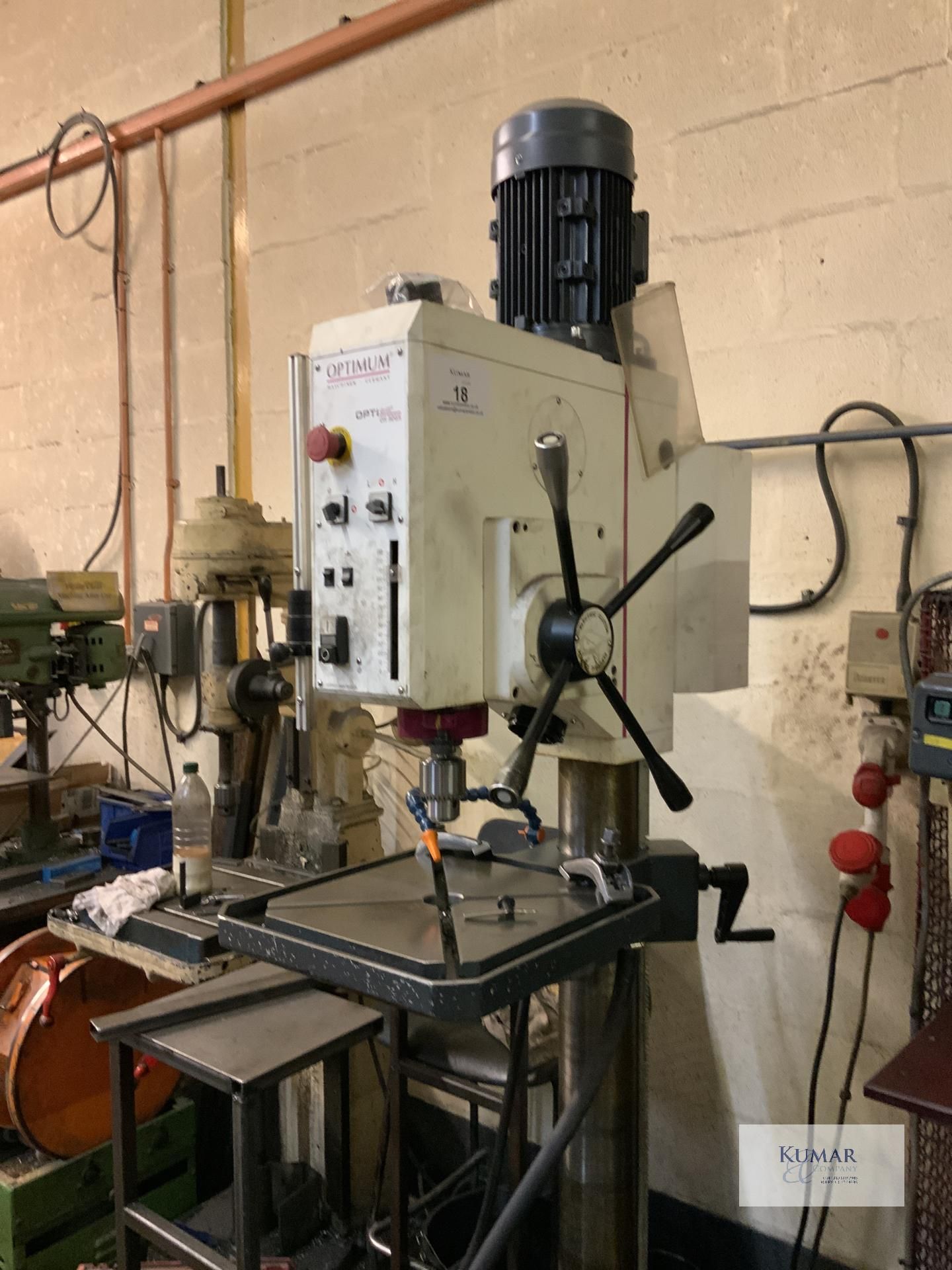 Optimum DH 32 GS, Drilling Machine. Serial No: 3034240 (2019/06) -  Collection Day – Tuesday 27th - Image 6 of 7