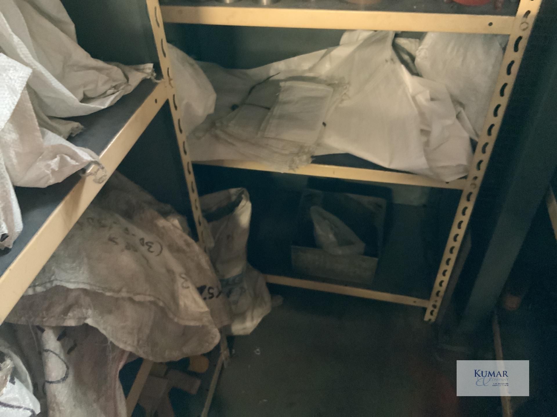 Contents of storage area including samples of saddle brackets and storage units  Collection Day – - Image 5 of 10