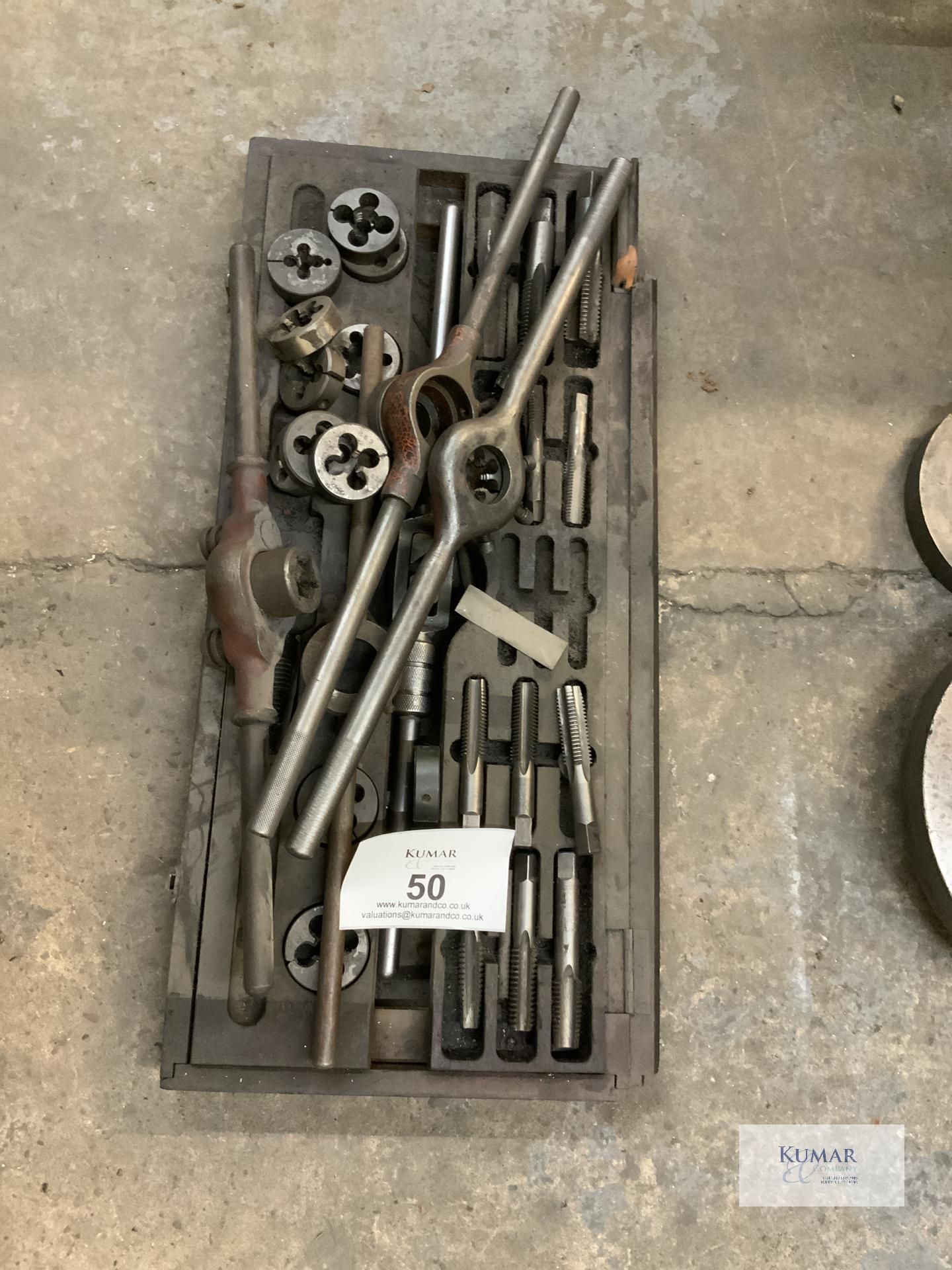 Tap and die set  Collection Day – Tuesday 27th February Unit 4 Goscote Industrial Estate, Slacky - Bild 4 aus 4